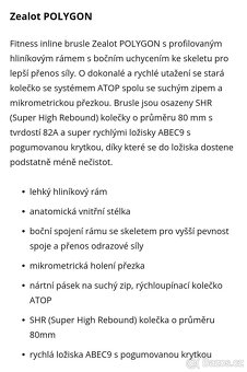 Kolečkové brusle Zealot Polygon - 8