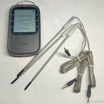 Govee Bluetooth teploměr na maso BBQ, aplikace, 3xsonda - 8