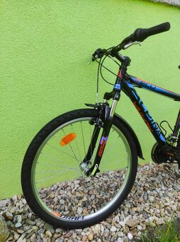 Značkové kolo ALPINA 26"/17,5" (modrá/oranžová) - 8