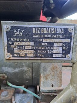 Elektrocentrála vojenská 6kW el. startér generátor - 8