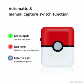 Pokemon Go Plus čtvercový, USB nabijecí(nový) - 8