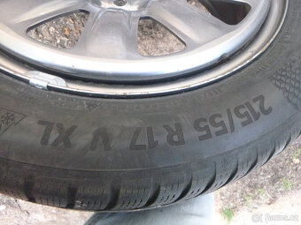 4x disk (5x112) zimní pneu continental 215/55 r17 - 8