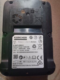 Nabíječka+ baterie Karcher - 8