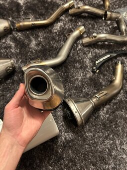 Ktm výfuky, zvody, koncovky exc 250-500, chrániče - 8