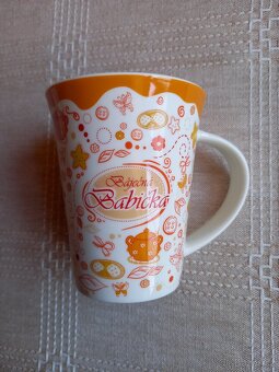 Hrnek s potiskem Báječný dědeček a Báječná babička - 8