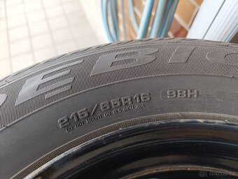 Pneu+ disk Duster 215/65R16 5x114.3 - 8