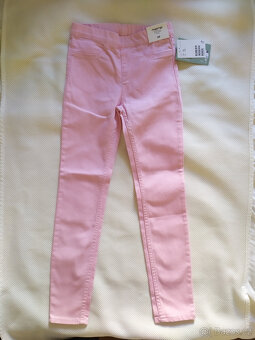 Nové džegíny, H&M, vel. 128 - 8