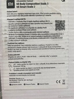 Xiaomi Mi Chytrá osobní váha - NOVÁ - 8