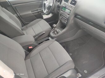 VW Golf 6 combi klimatonic parkovací čidla přední zadní - 8