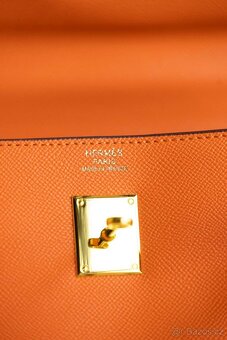 🧡 Exkluzivní kožená kabelka v oranžové – luxusní styl a nad - 8