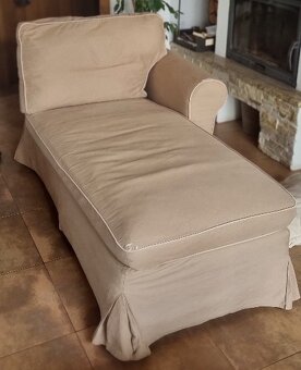 Lenoška s opěrkou IKEA EKTORP - 8