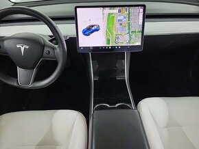 Tesla model 3 LR, záruka, autopilot, bílá kůže, 4x4 - 8