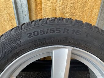 Kompletní litá kola Borbet se zimními pneu Continental/Pirel - 8