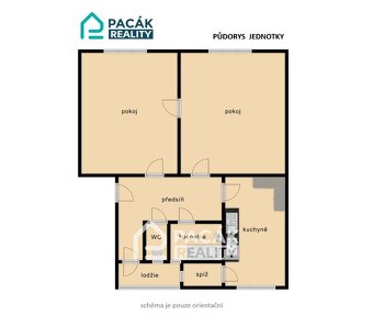 Prodej prostorného bytu 2+1 (95 m2) v centru Přerova, ul. Če - 8