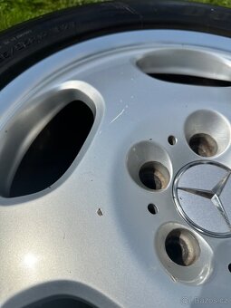 Prodám originální sadu ALU 17" Mercedes-Benz W210/W220 - 8