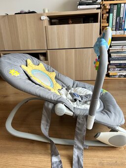 CHICCO Balloon Houpátko s melodií Dark Grey - 8