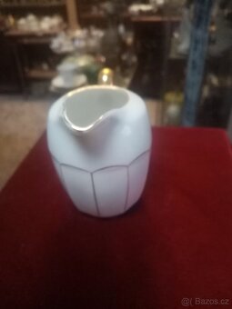 Starožitná porcelánová konvice na mléko - 8