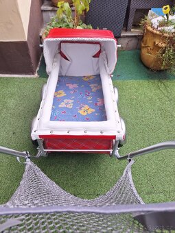 RETRO KOČÁREK LIBERTA osmipérák pro panenky - 8