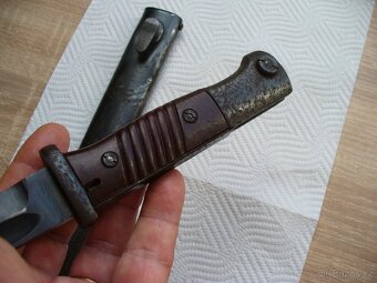 Bajonet WKC k nemecke pusce K 98.Wehrmacht,SS Luftwaffe-1. - 8