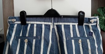 Zara pánské šortky vel. L/XL bavlna + len - 8