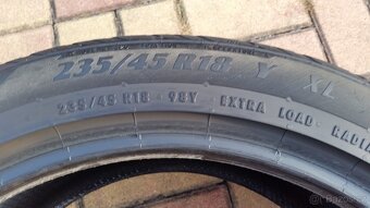 Letní pneumatiky Matador 235/45 R18 98Y XL cca 5mm - 8