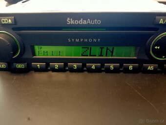 Autorádio škoda Symphony cd octavia1 ND - 8
