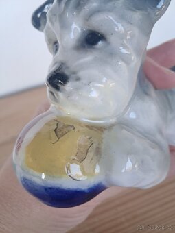 Porcelánová figurka pejska - 8