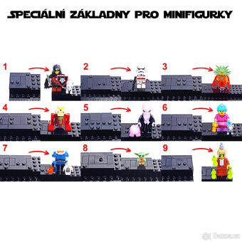 Návod (v PDF) k postavení LEGO stojánku pro 72 minifigurek - 8
