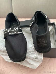 Luxusní pánské espadrilky, nové REPLAY, vel.42 - 8