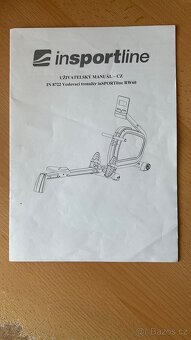 Veslovací trenažer FIT INSPORTLINE RW60 - šedá - 8
