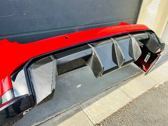BMW M3 G80 zadní nárazník Carbon Diffusor ORIGINAL - 8