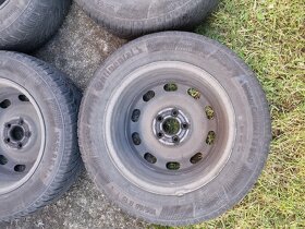 4x zimní kola plech 5x110, 195/65 R15 - 8