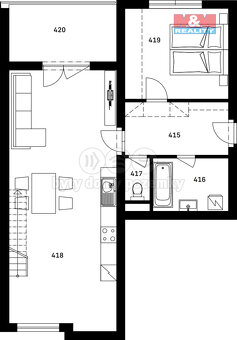 Prodej bytu 2+1, 91 m², Nýrsko - 8