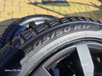 Alu kola zimní sada 5x112 17" Škoda Octavia 3 - 8