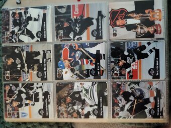 Album hokejových karet NHL 1990–1993 (cca 700 ks, Pro Set, S - 8