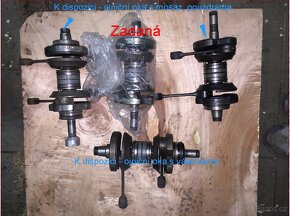 Motory trabant v letecké úpravě, kliky, válce - 8