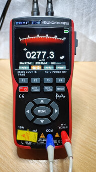 Osciloskop/multimetr/generátor ZOYI ZT-703S 50MHz 3v1 NOVÝ - 8