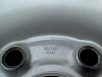 15 plechové disky VW Caddy,Touran,Golf V,VI,Plus,Octavia II - 8