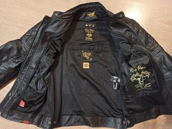 Kožená moto bunda Rusty Pistons - 8
