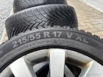 Sada kol s gumama VW original 5x112 - 8