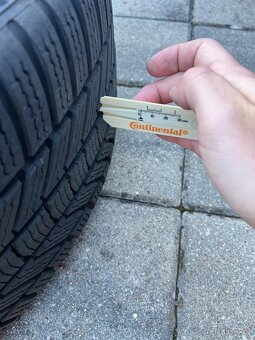 Alu kola + zimní pneu Continental 235/35 R19 - 8