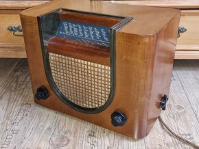 Funkční staré předválečné rádio Telefunken 543WL, rok 1935 - 8