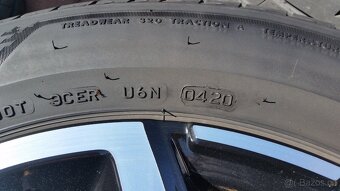 Letní sada DACIA DUSTER R17 pneu 215/60/17 4x6mm TOP stav - 8
