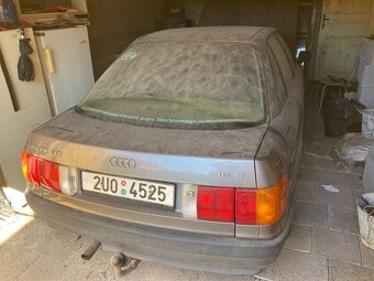 Prodám Audi 80 1.8 S – veterán z garáže, vhodné k renovaci n - 8