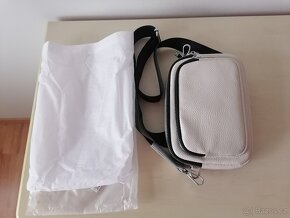 Dámská kožená kvalitní kabelka Crossbody. NOVÁ - 8