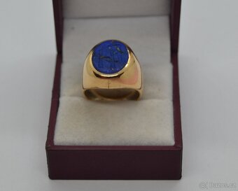Zlatý pánský prsten 11.75 g - 8