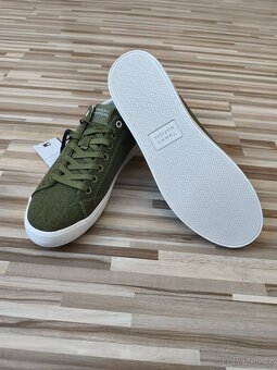 PÁNSKÉ SPORTOVNÍ TENISKY | KHAKI ZELENÁ | TOMMY HILFIGER - 8