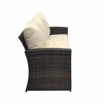 Set zahradního nábytku stolek, 2 x křesla, 2 x sedačka - 8