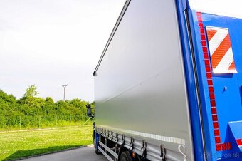 VALNÍK S PLACHTOU 18-PALETOVÝ + HYDRAULICKÉ ČELO SCANIA P250 - 8