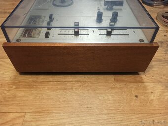 Kotoučový magnetofon TESLA B100 Stereo FUNKČNÍ + pásky - 8